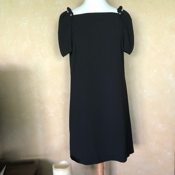 ANN TAYLOR BLACK DRESS - Picture 3 of 9